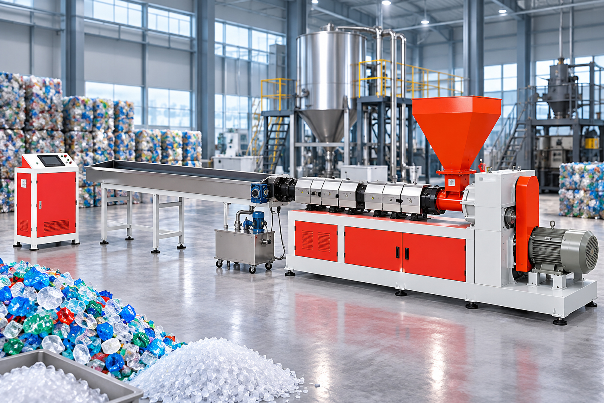 Plastic Recycling Plant